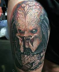 See more ideas about predator tattoo, predator, predator alien. 50 Predator Tattoo Designs For Men Sci Fi Ink Ideas