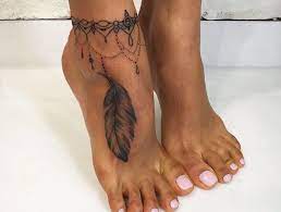 1001 idees tatouage bracelet cheville le tattoo a la chaine ankle anklet tattoos coloriage de personne debout