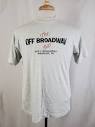 Vintage Off Broadway Bar T-Shirt Madison, WI Large Crew Single ...