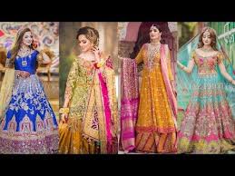 150 Colorful Mehndi Dresses Mehndi Dress Designs 2020 Color Combinations For Mehndi Dresses Y In 2020 Pakistani Bridal Dresses Pakistani Bridal Colorful Dresses