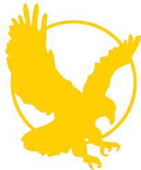 17 Black And Gold Eagle Icon Images Eagle High School Football Clipart Best Clipart Best Eagle Artwork Eagle Icon Clip Art