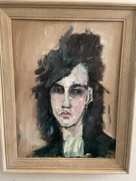 Original artwork. Parsons People. 18x24. Cardboard. Acrylic. Signed.