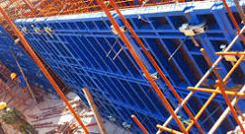 Concrete Steel Framed Wall Formwork