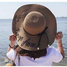 Bridesmaid Beach Hat Bride Floppy Beach Hat Honeymoon Beach Hat Floppy Sun Hat Custom Personalized Floppy Hat Be Floppy Sun Hats Beach Hat Floppy Beach Hat