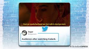 Disappointed Twitterati Troll Makers Of Kalank With Memes Based On The Film Trending News The Indian Express The parents' guide to what's in this movie.