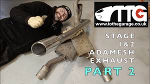 How popular is the baby name adamesh? Fitting Adamesh Stage 2 Exhaust Unleash The Jaguar V8 Growl Part 5 Youtube