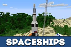 Fly to space with a rocket to explore planets! Download Minecraft Pe Space Mods Explore And Conquer