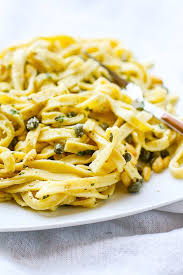 Healthy Fettuccine Pasta With Capers Gluten Free Recipe Fettuccine Recipes Cooking Recipes Pasta Dishes