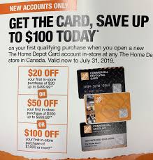 The home depot® commercial revolving card overnight delivery/express payments payments department 6716 grade lane building 9, suite 910 louisville, ky 40213. Home Depot Sydney Ns On Twitter Get The Card Save Up To 100 Today On Your Qualifying Purchase When You Open A New The Home Depot Consumer Credit Card Come Inside And