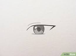 To draw the eyes closed just draw the upper eyelids like you normally. 4 Ways To Draw Simple Anime Eyes Wikihow