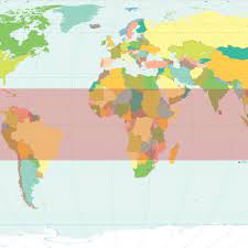 Tropic of capricorn australia latitude. The Tropics Defined By The Tropic Of Cancer To The North And The Download Scientific Diagram