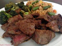 Copycat Japanese Steakhouse Hibachi With Fried Rice Steakhouse Recipes Cooking Pork Tenderloin Japanese Food Hibachi