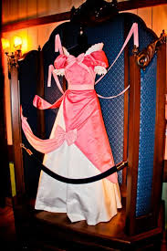 The Mice Dress Cinderella I Hated When Her Stepsisters Destroyed This Dress Disney World Pictures Cinderella Pink Dress Disney Dolls
