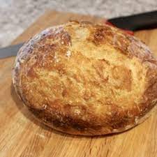 Ham And Split Pea Soup Recipe No Knead Bread Homemade Bread Easy Knead Bread Recipe
