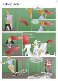 A some point somebody stuck their fingers through the glory hole and wiggled them around. G4 Tas Glory Hole By Seekgr