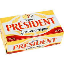 Beurre Gastronomique Doux President Intermarche