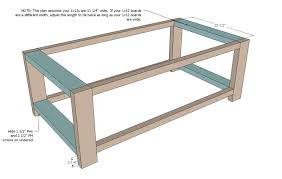 Rustic X Coffee Table Diy Coffee Table Plans Coffee Table Plans Diy Farmhouse Coffee Table