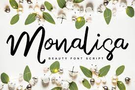 Monalisa Beauty Script Handwritten Handwritten Fonts Packaging Labels Design Calligraphy Styles