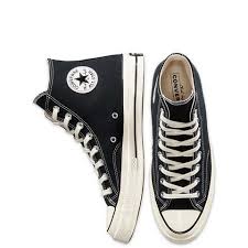 These essential kicks boast a sturdy canvas upper, metal eyelets on the sides for ventilation, and a rubber outsole for added traction. Converse Chuck 70 Classic High Top Black From Converse On 21 Buttons