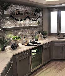 39 kitchen backsplash ideas with. Grey Kitchen With Black Backsplash Novocom Top