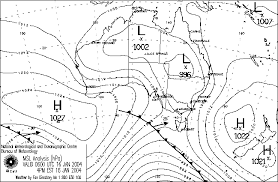 27 Surprising Melbourne Synoptic Chart