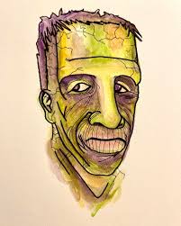 Watercolor art gift of the magus