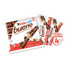 Check spelling or type a new query. Buy Kinder Bueno Milk Chocolate Hazelnut Cream Candy Bar 8 Pack 4 Individually Wrapped 75 Oz Bars Per Pack 8 Count Online In Turkey B0848yc6gm