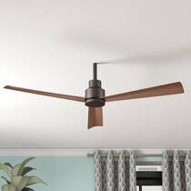 From white ceiling fans and black ceiling fans to brushed nickel and bronze, factor in color with design to achieve the perfect look for your space. 3 Blade Oil Rubbed Bronze Ceiling Fans You Ll Love In 2021 Wayfair