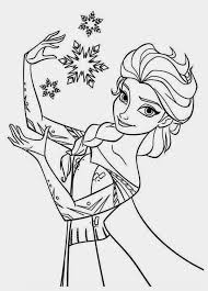 Contoh mewarnai gambar kartun disney. Gambar Sketsa Frozen