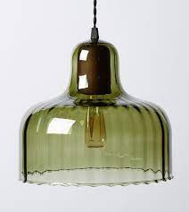 Check out our green industrial pendant light selection for the very best in unique or custom, handmade pieces from our pendant lights shops. Treviso Pendant Industrial Style In Wide Lined Olive Green Swoon