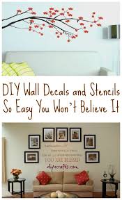 October 2, 2013 by vanessa beaty 4 comments. Diy Wall Decals And Stencils So Easy You Won T Believe It Diy Crafts