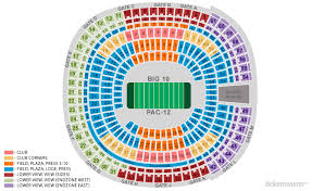 San Diego Chargers Stadium Seating Chart Us Cellular Stadium