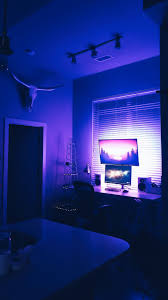 Night Day Contrast My Gaming Photo Editing Workstation Aesthetic Rooms Night Aesthetic Purple Aesthetic