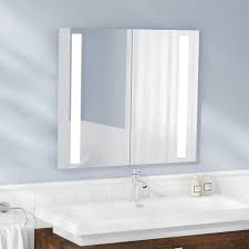 If you have a bathroom with enough floor space, consider adding a freestanding piece of furniture, such as a decorative cabinet, for additional storage. Symple Stuff 30 W X 26 H Recessed Medicine Cabinet Wayfair