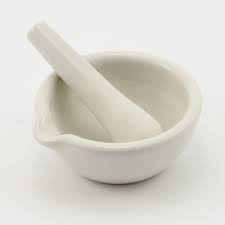Using a mortar and pestle is really all about the wrist movement. Mortar And Pestles For Chemistry Lab Experiments Shop Hst