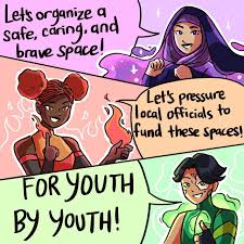 Don't fear, the Education Transformers are here! Today we launch this comic  to celebrate the resilience & power of young activists transforming  education for gender equality! Graphics by Alexis (16, Indonesia) Written