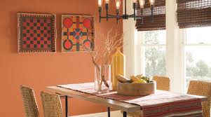 You can create a fun and inviting atmosphere when you use this bold color to your dining room walls. Dining Room Paint Color Ideas Inspiration Gallery Sherwin Williams