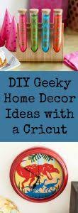For your decor project to be successful, various materials are needed along with the cricut to start the project. Awesome Geeky Home Decor Projects You Can Make With A Cricut Geek Family Life
