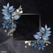 Black Background With Rose Border Download Premium Illustration Of Luxurious Floral Wedding Frame Flower Background Wallpaper Wedding Frames Flower Backgrounds