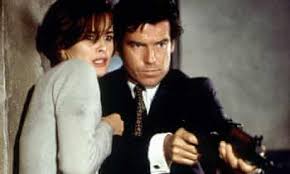 And famke janssen didn't disappoint on thursday, when she was spotted out in the big apple in a lovely dark green dress. My Favourite Bond Film Goldeneye Pierce Brosnan The Guardian