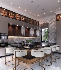 A streamlined, contemporary kitchen design, made with natural materials and a tactile, matte painted finish in your choice of over 28 colours. Luxurious Kitchen Modern Kitchen Design Home Decor Kitchen Kitchen Design
