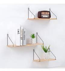 Minimalist Nordic Shelf Pepperhive Wall Shelf Decor Metal Wall Shelves Wooden Wall Shelves