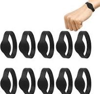 Amazon.com: Cyrank 10PCS RFID Wristband, 125khz RFID ...