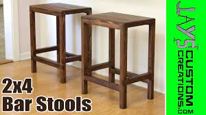 *step 5* cut the 2 x 360mm legs from the 70mm x 19mm to make the top rails and 2 x 360mm lengths from the 40mm x. How To Make A Half Lap Bar Stool From 2x4s Jays Custom Creations