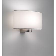 Ikea alang wall lamp is modified into a wall scone with a jar as shade. Astro Napoli 0881 Wall Light