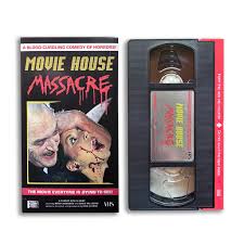 MOVIE HOUSE MASSACRE VHS
