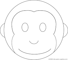 Monkey Cake Template Curious George Birthday Party Monkey Cake Monkey Party Ideas