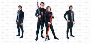 Hammerhead Benthos Black 1 5mm 3mm Freedive Spearfishing Wetsuit