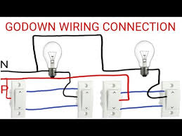 How to install a single tubelight with electromagnetic ballast. Godown Wiring Connection With Two Way Switch Youtube