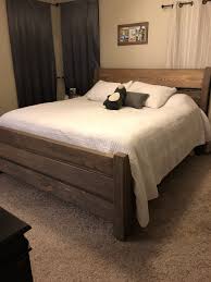Amish Copycat King Size Bed Frame Diy King Size Bed Frame King Size Bed Frame Diy Best King Size Bed